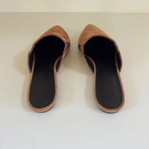 Jenni Kayne Suede Walnut Mule - 40 - Picture 3 of 5